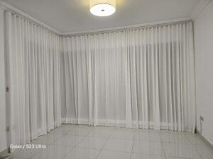 Sheer curtains for living room