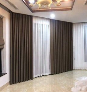 Cotton curtains bedroom