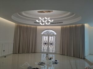 Elegant cotton curtains