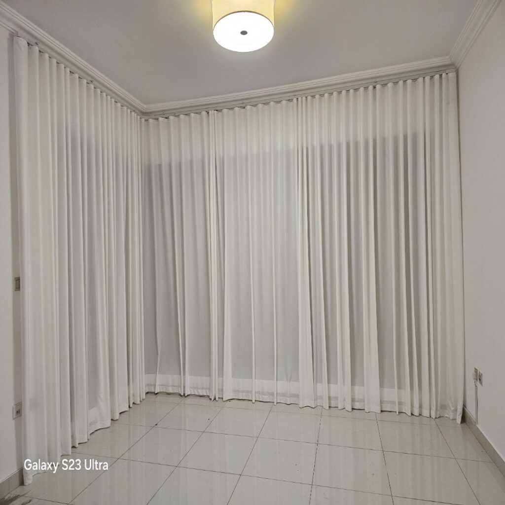 Motorized Sheer Curtains in Dubai