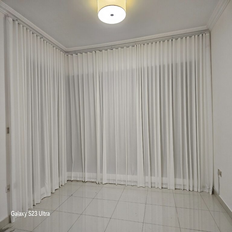 Motorized Sheer Curtains in Dubai