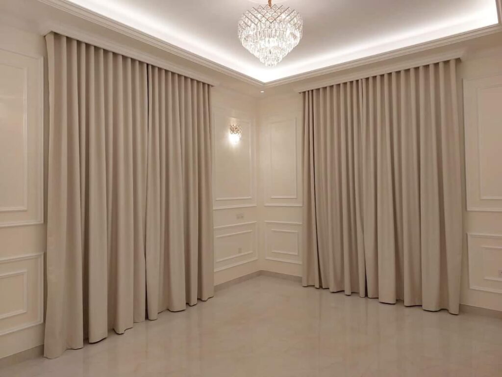 Custom-made curtains UAE