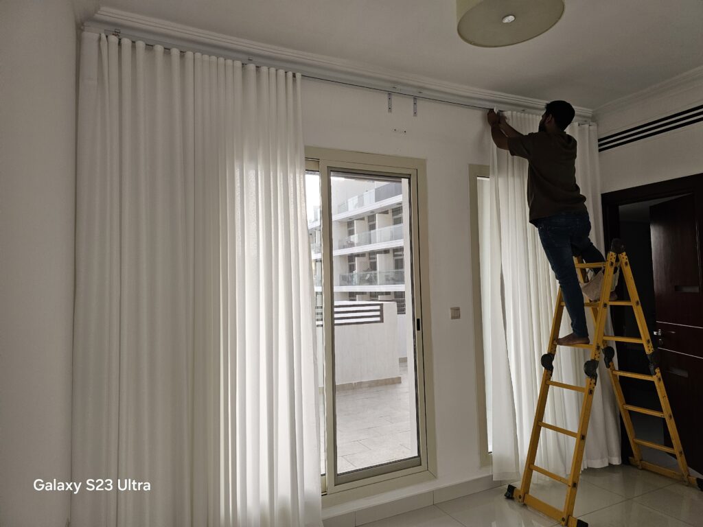 Sheer Curtain Fixing