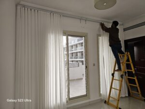 Custom-made curtains UAE