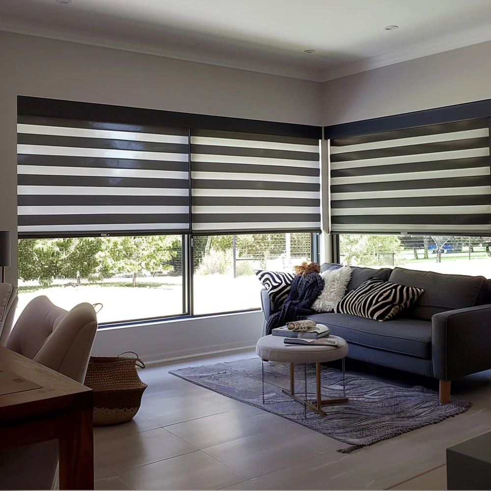 Blackout zebra blinds UAE