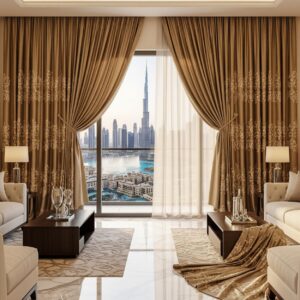 Arabic Style Curtain for Abudhabi