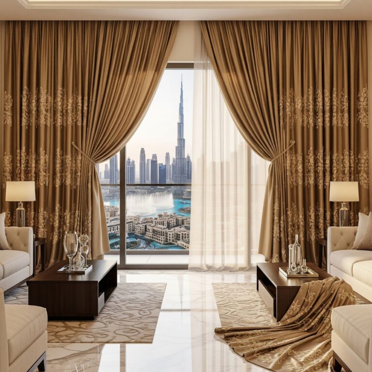 Stylish living spaces in Dubai
