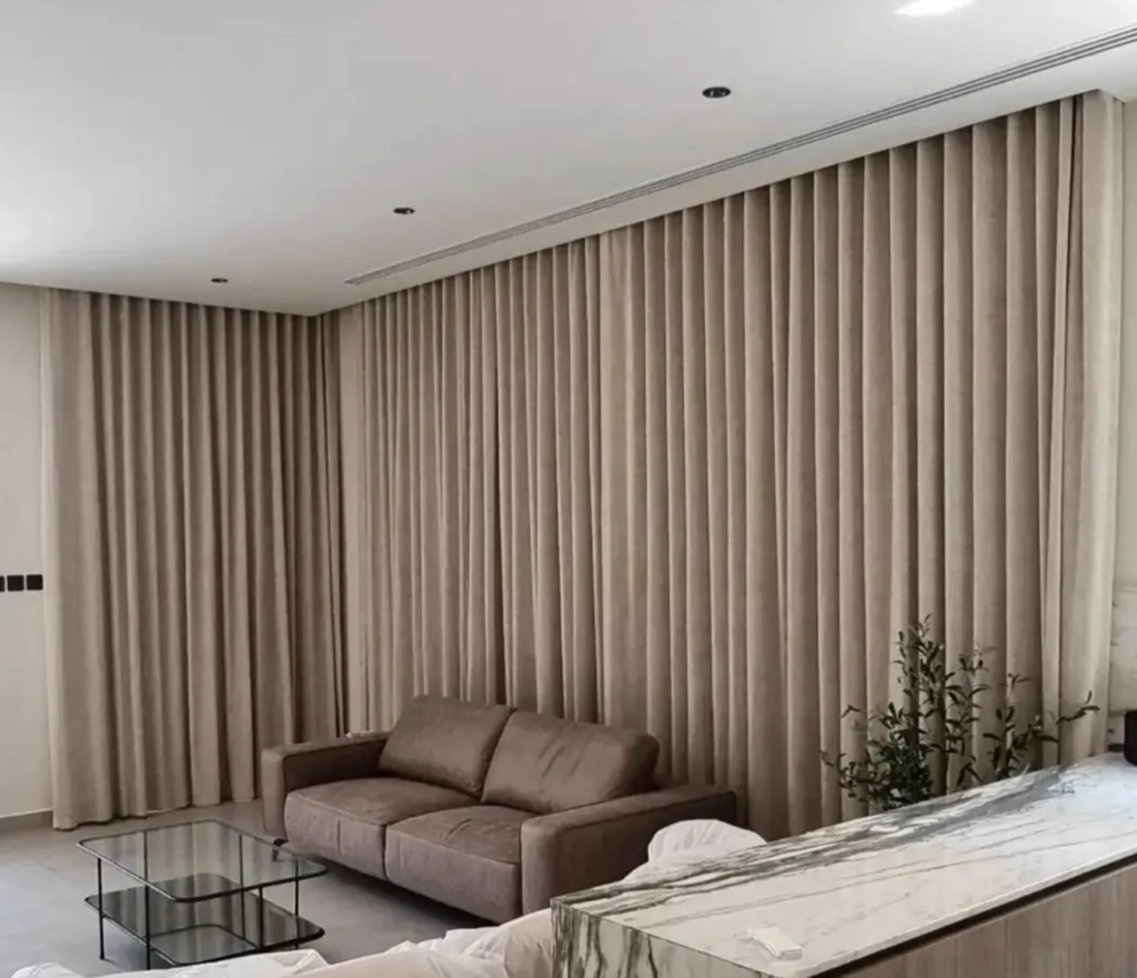 Motorized Curtains in Dubai